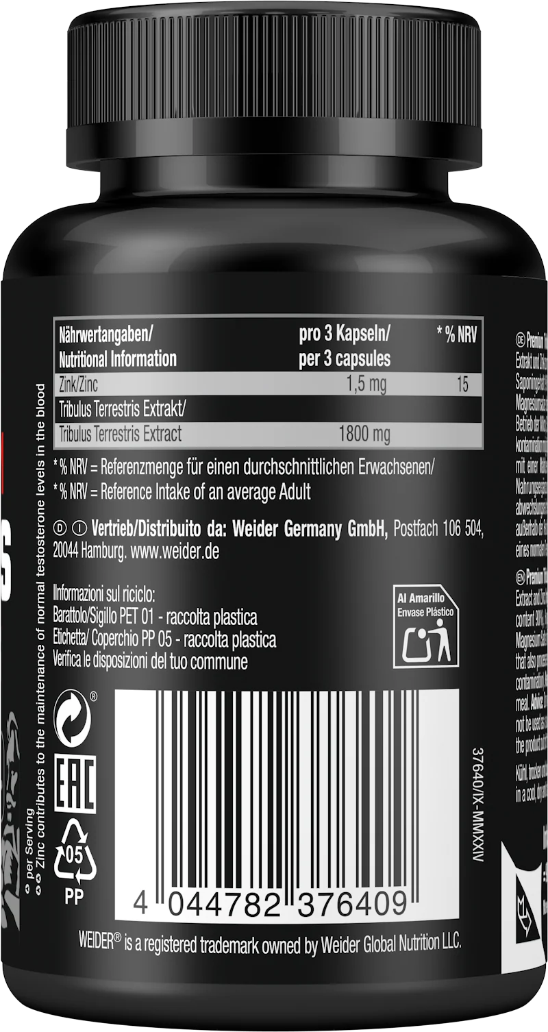 Premium Tribulus (90 capsules) - Image 2