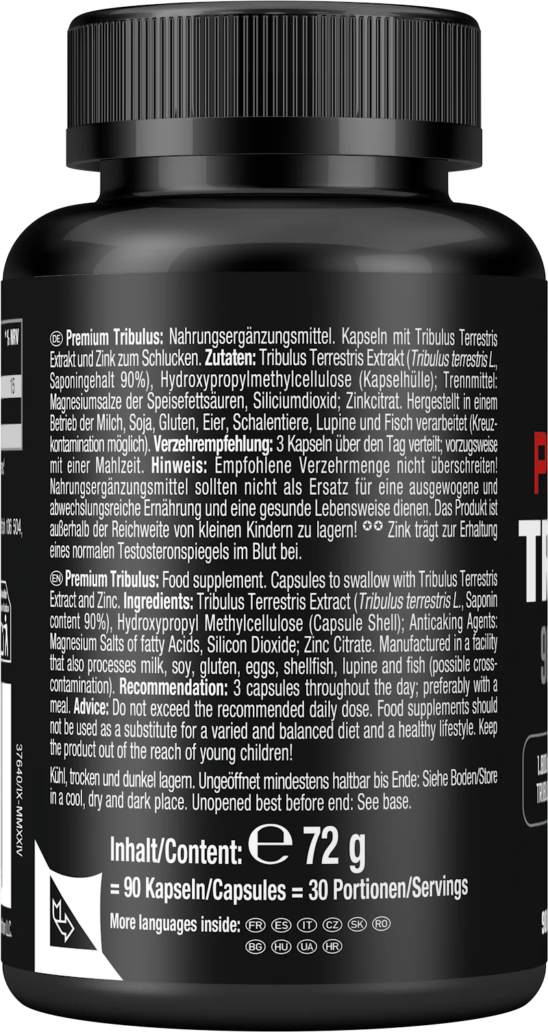 Premium Tribulus (90 capsules) - Image 3