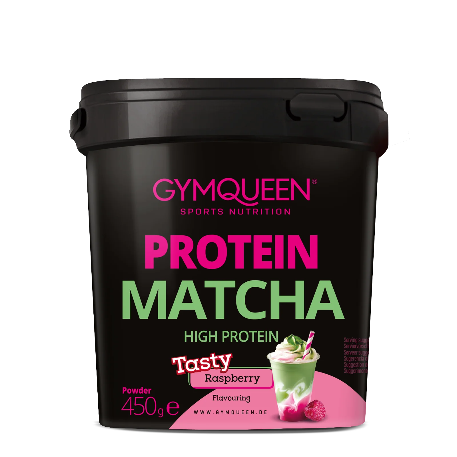 Protein Matcha Raspberry (450g) - Image 4