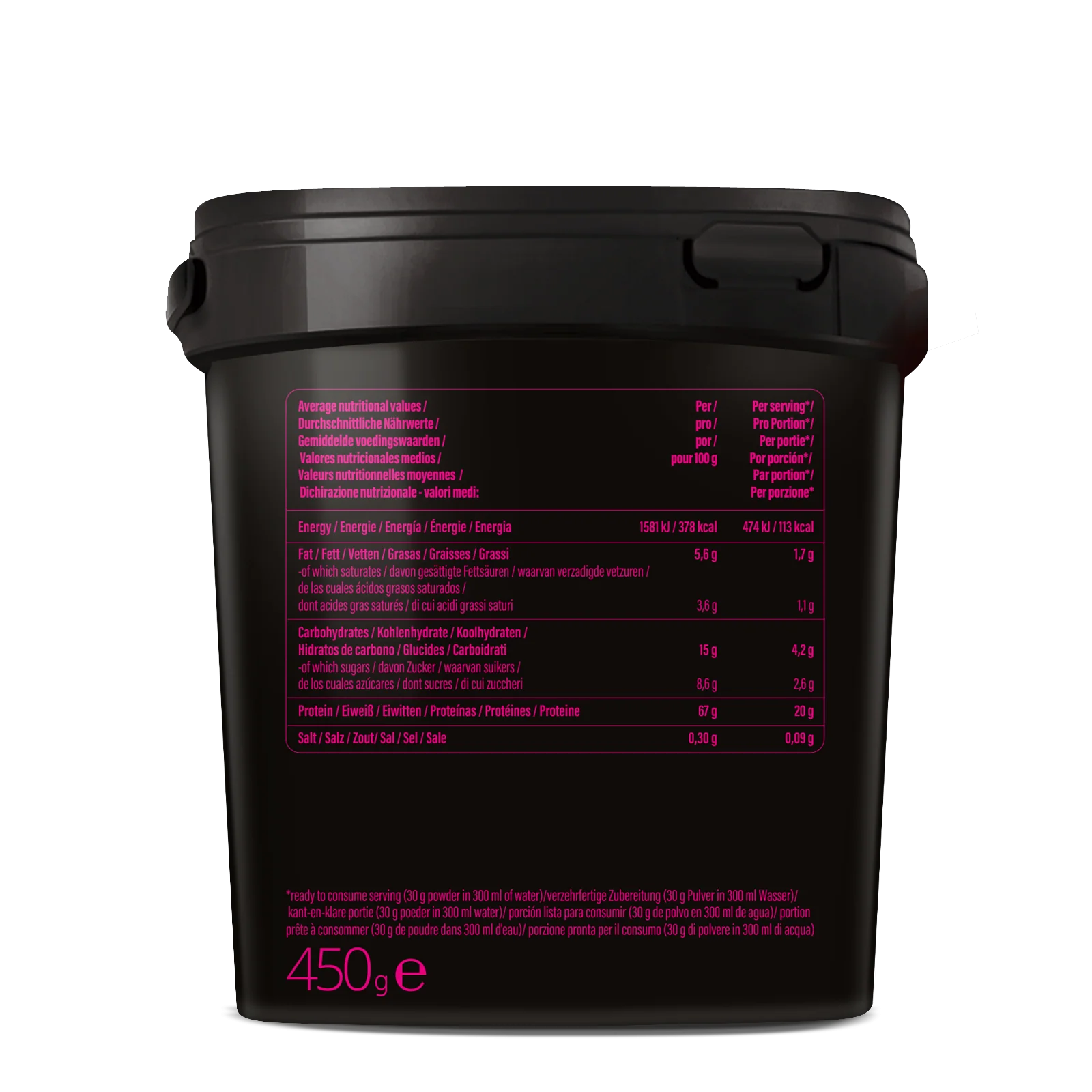 Protein Matcha Raspberry (450g) - Image 5