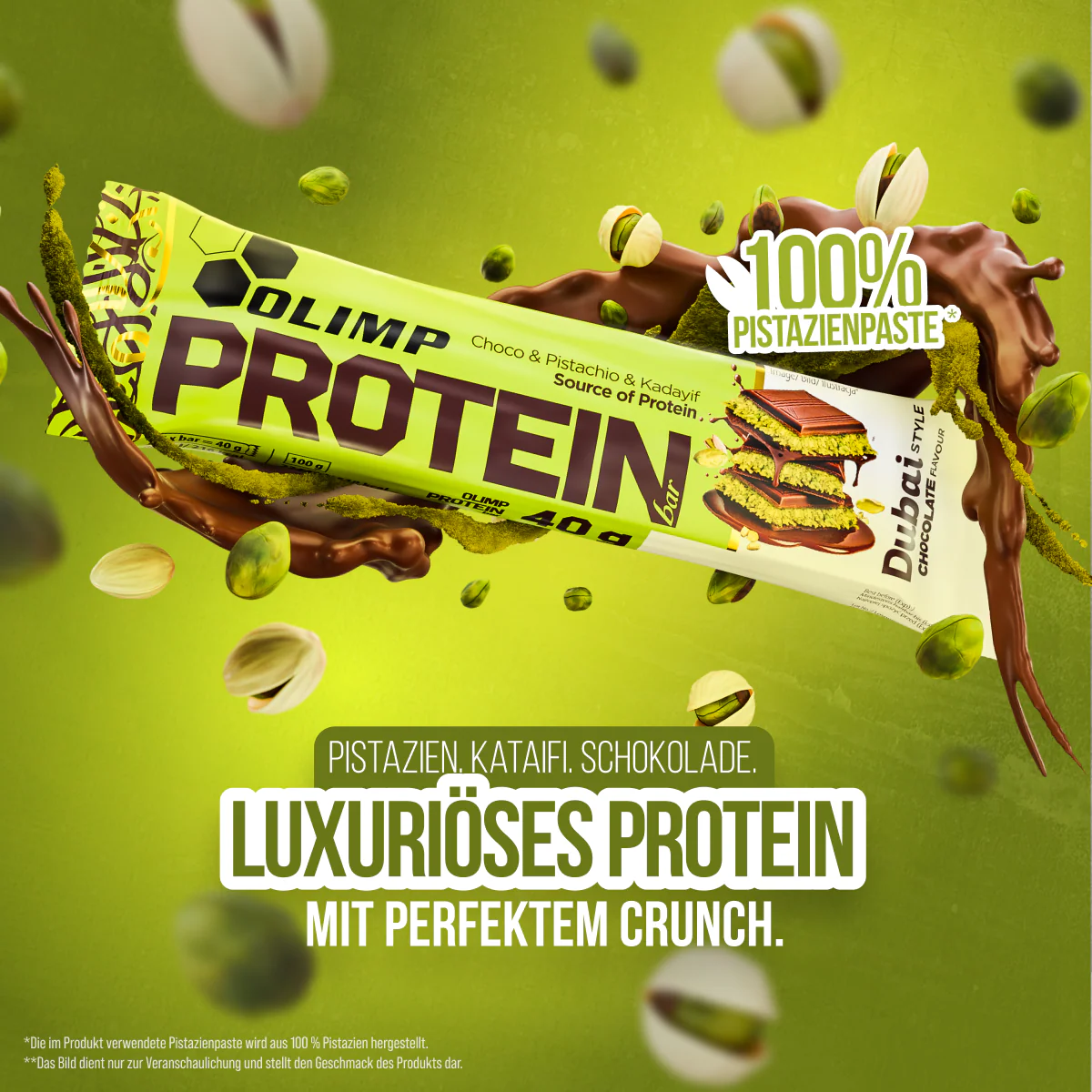 Protein Bar Dubai Style Chocolate (25x40g) - Image 3