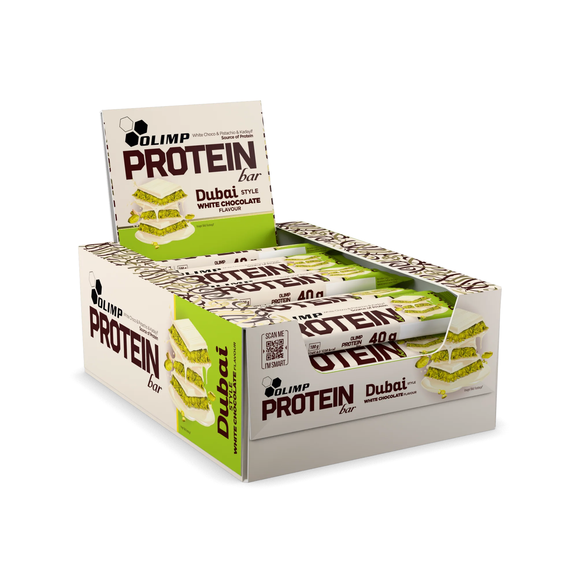 Protein Bar Dubai Style Chocolate (25x40g) - Image 4