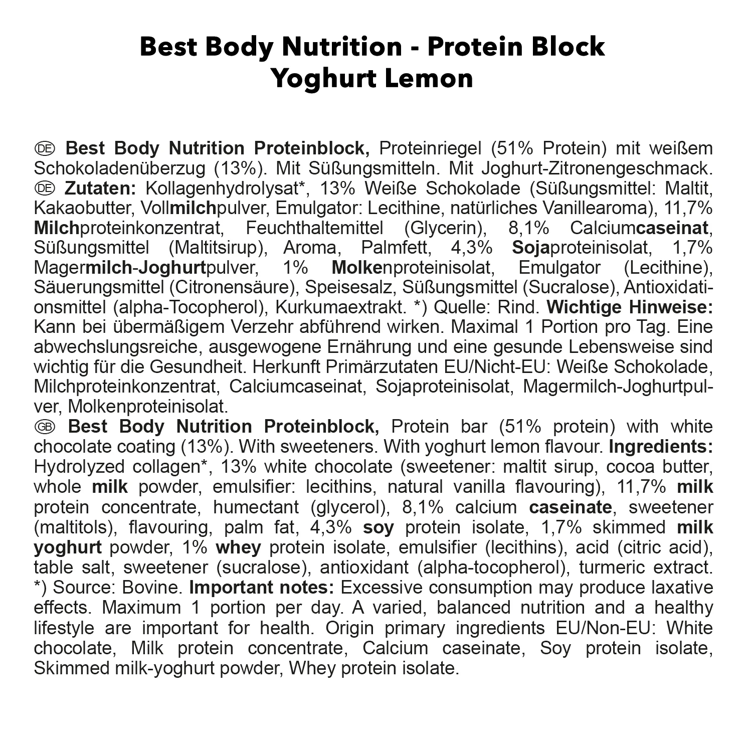 Protein Block (15x90g) - Image 2