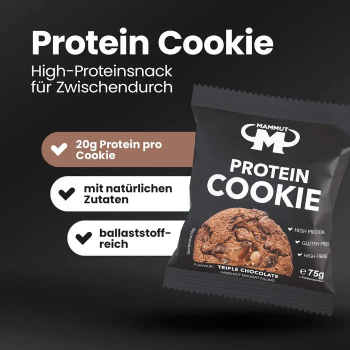 Protein Cookie Triple Chocolate (75g) - Image 3