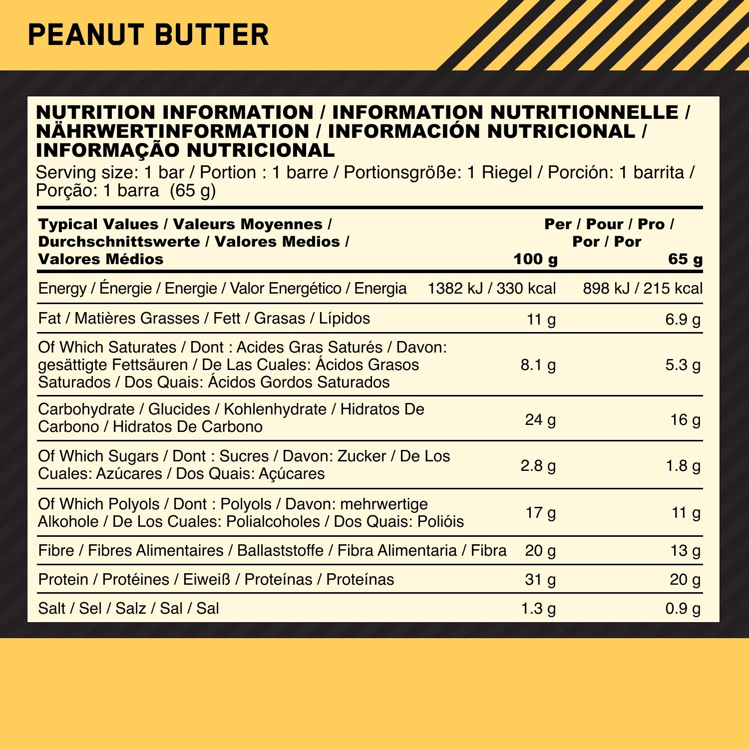 Protein Crisp Bar (10x65g) - Image 6