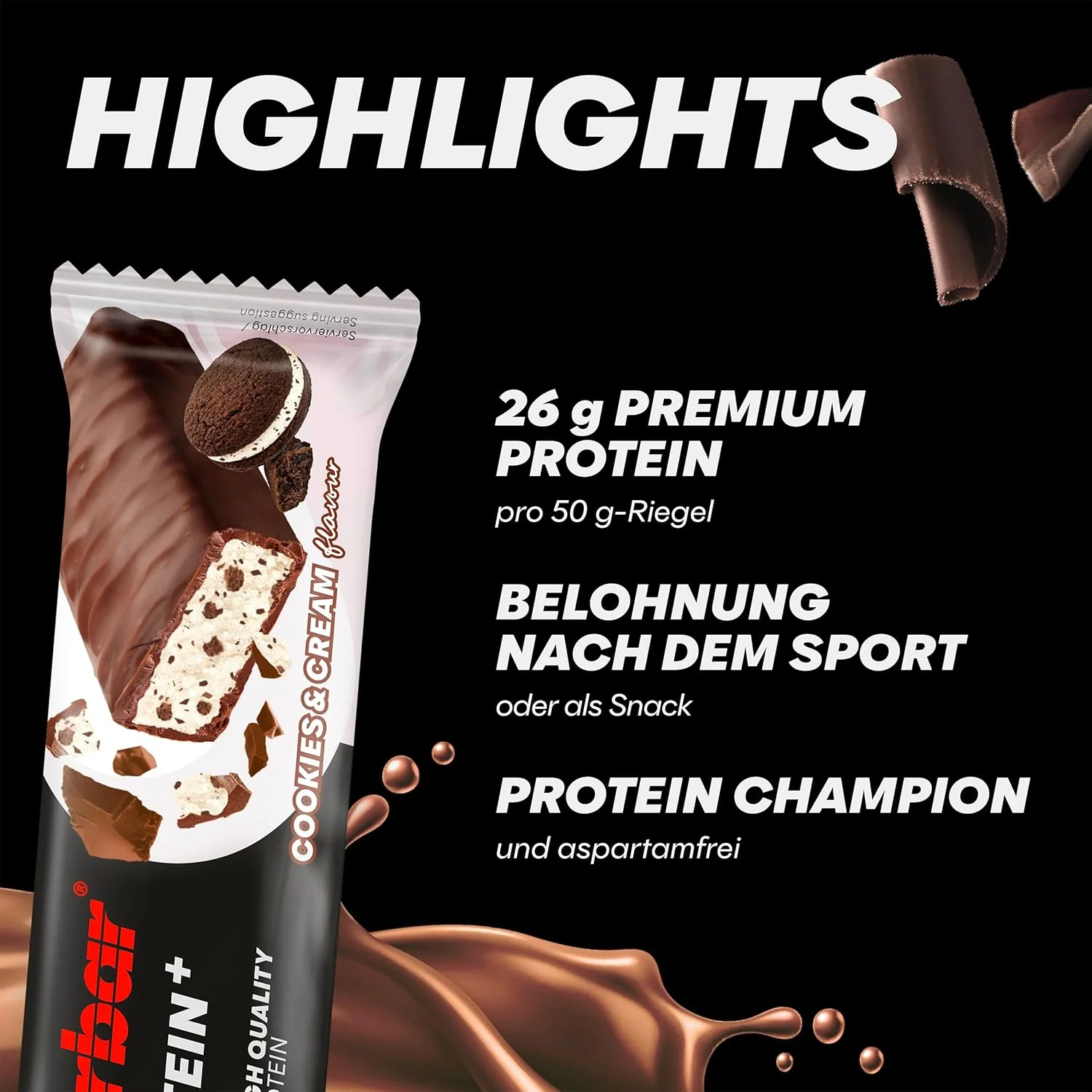 52% Protein Plus Bar (20x50g) - Image 2