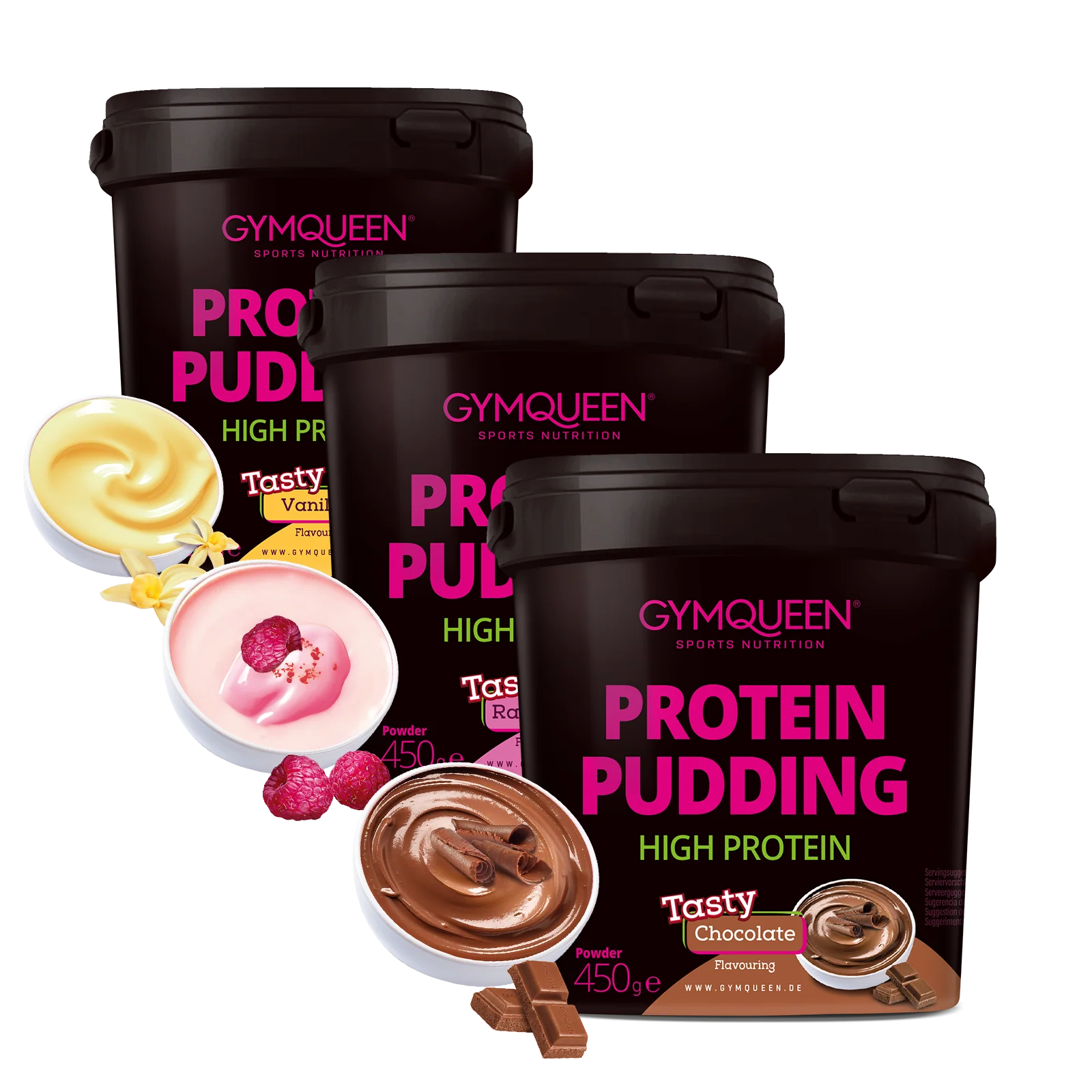 3 x Protein Pudding