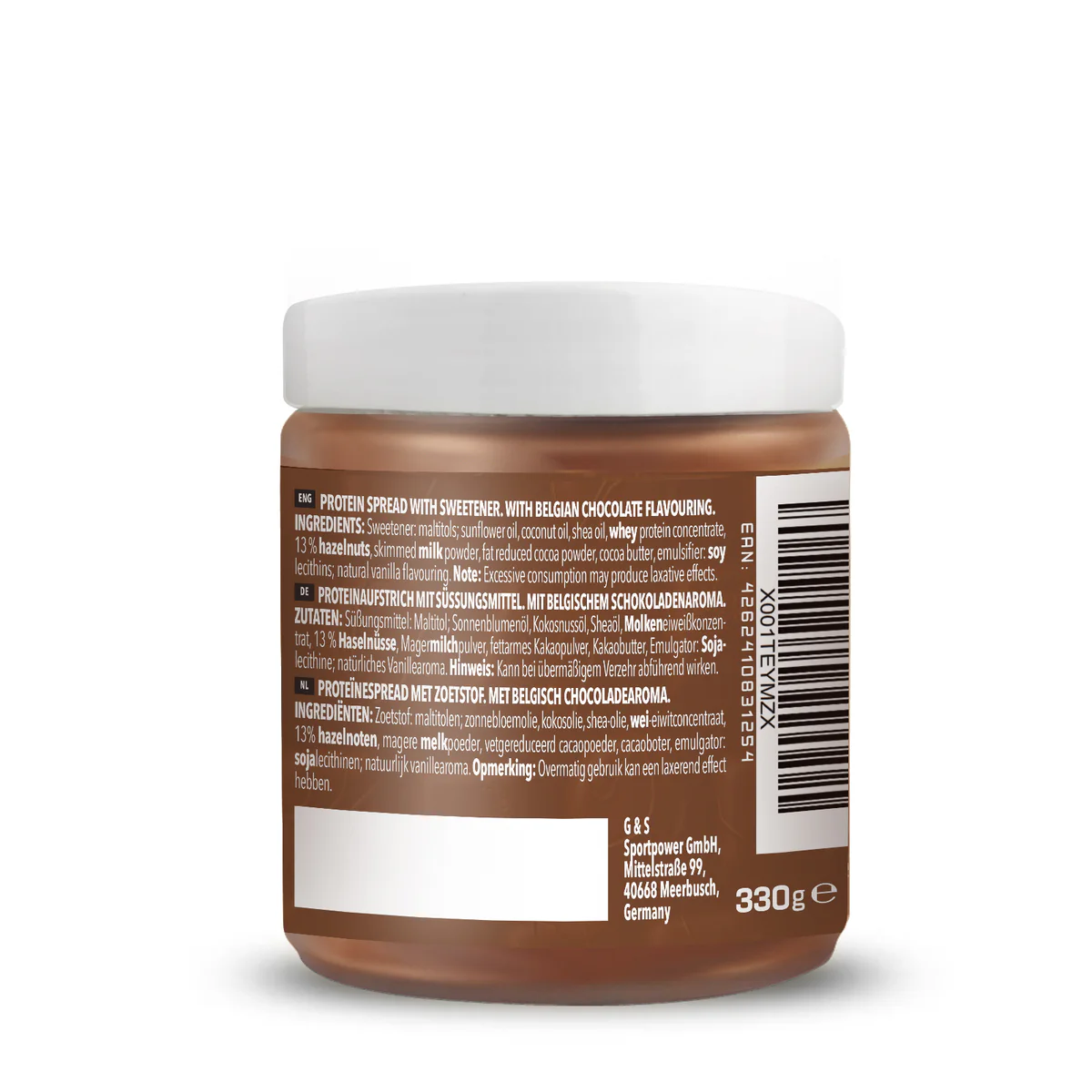 Protein Spread Belgian Chocolate Flavouring (330g) - Image 3