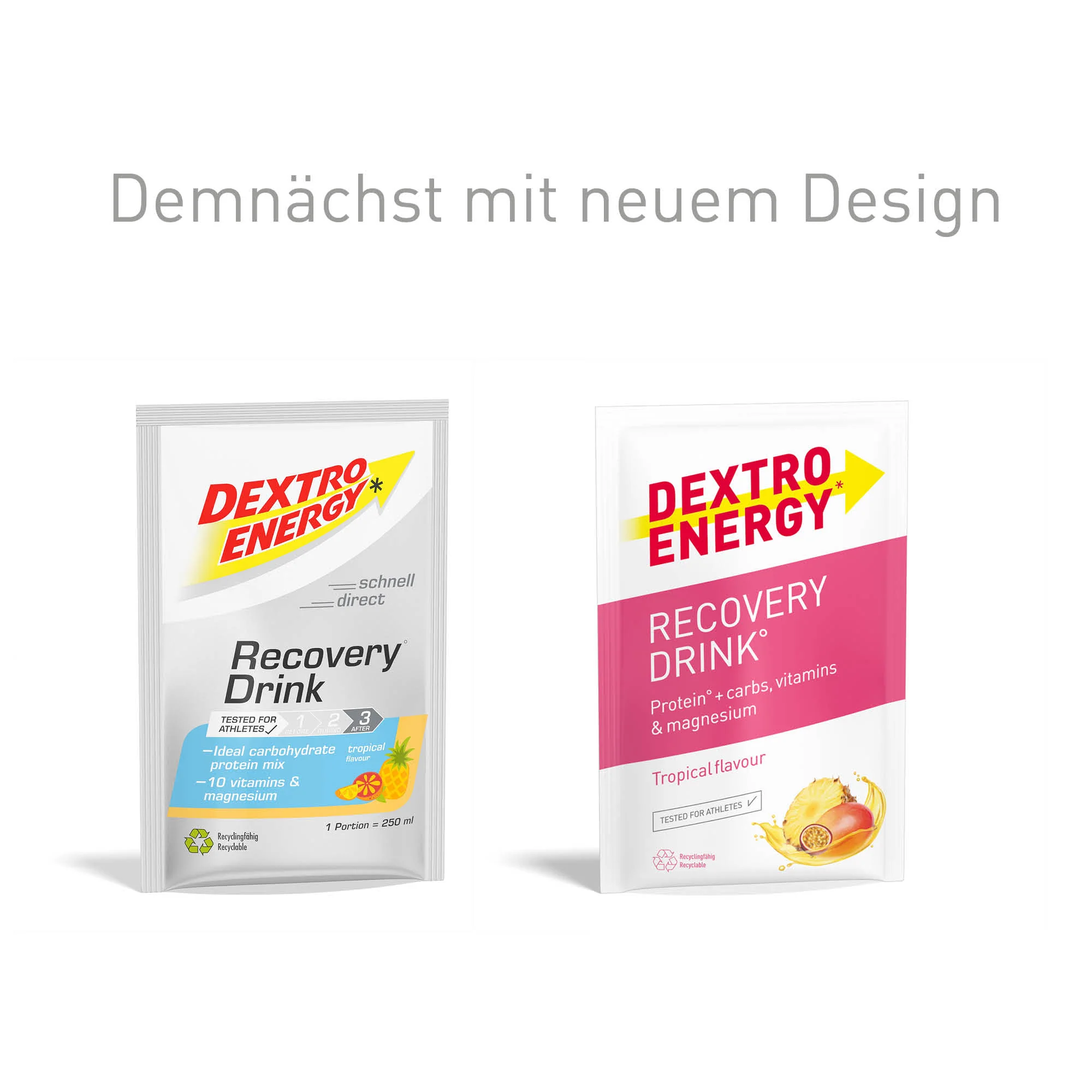 Recovery Drink Tropical (14x44,5g) - Image 3