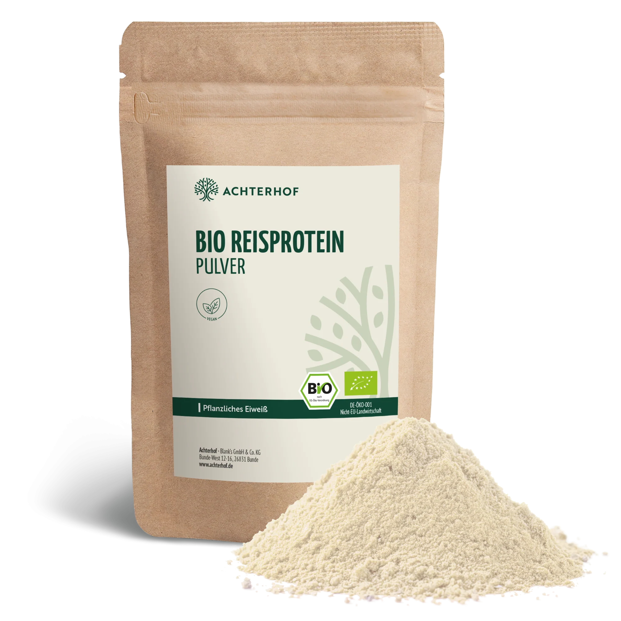 Bio Reisprotein Pulver (500g) - Image 2