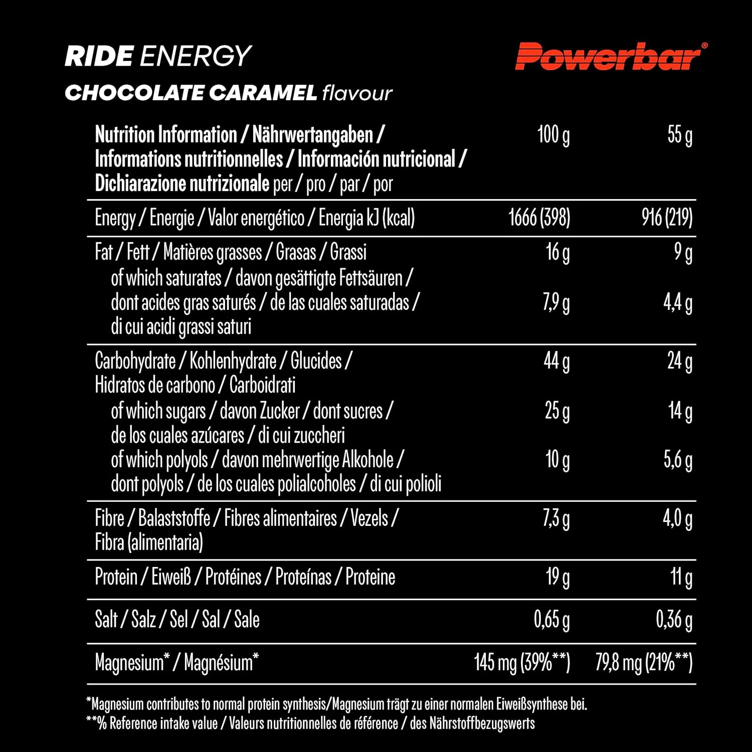 Ride Energy Bar (18x55g) - Image 9