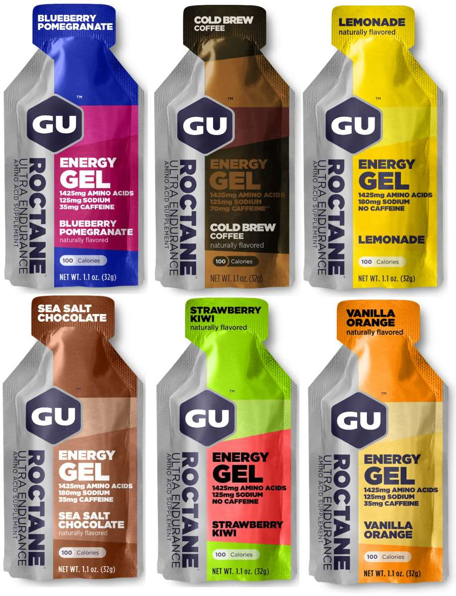 Roctane Energy Gel 6er Testpakket (6x32g)