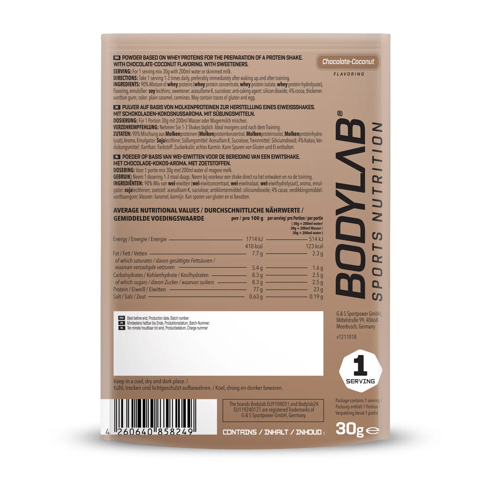 Whey Protein proefpakket (30g) - Image 12