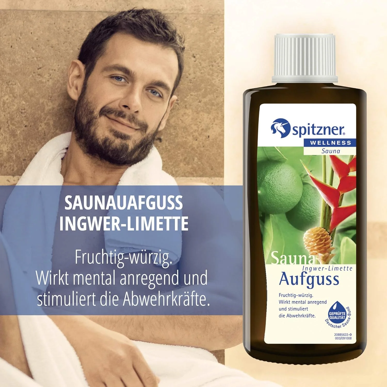Saunaaufguss Ingwer-Limette (190ml) - Image 2