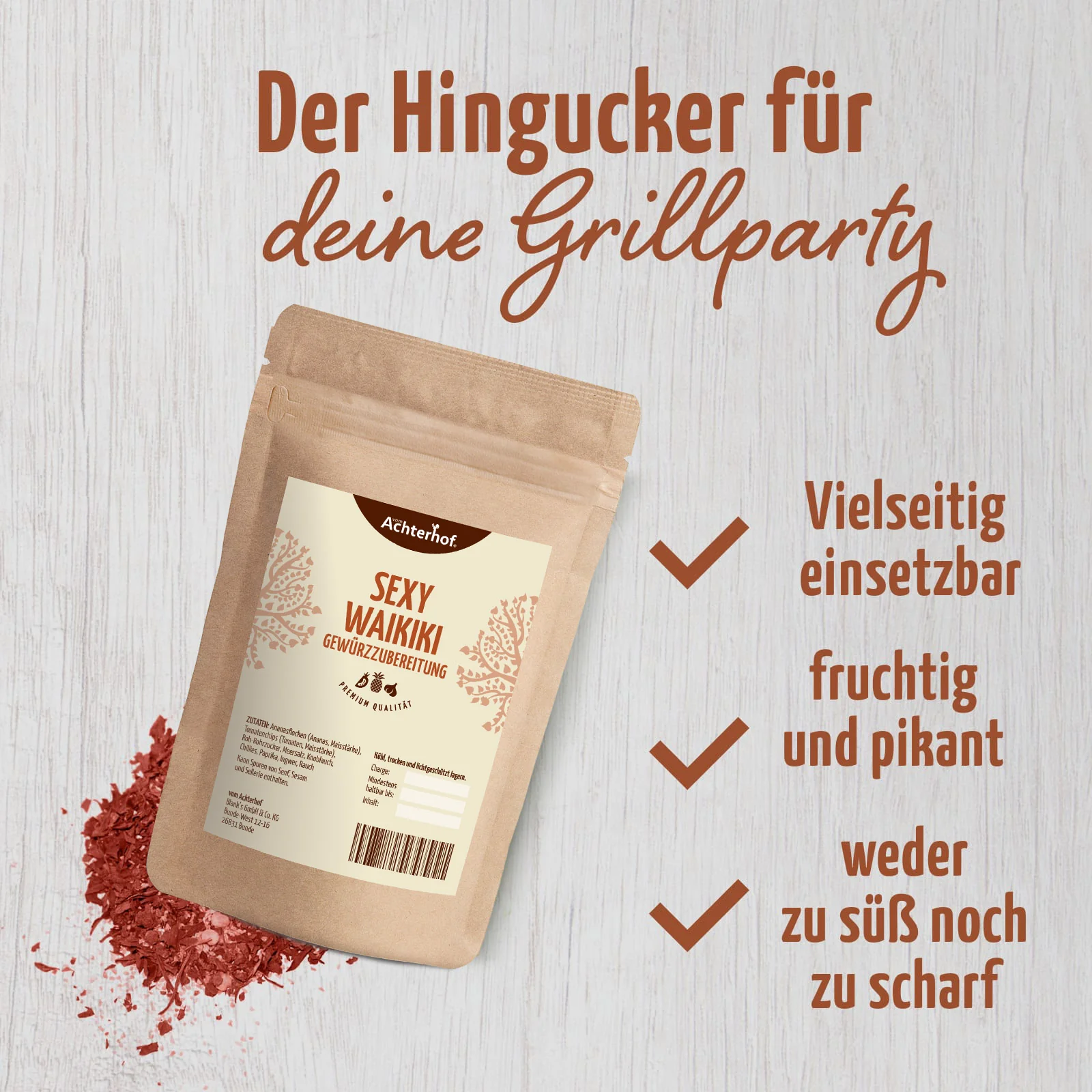 Sexy Waikiki Gewürzzubereitung (100g) - Image 3