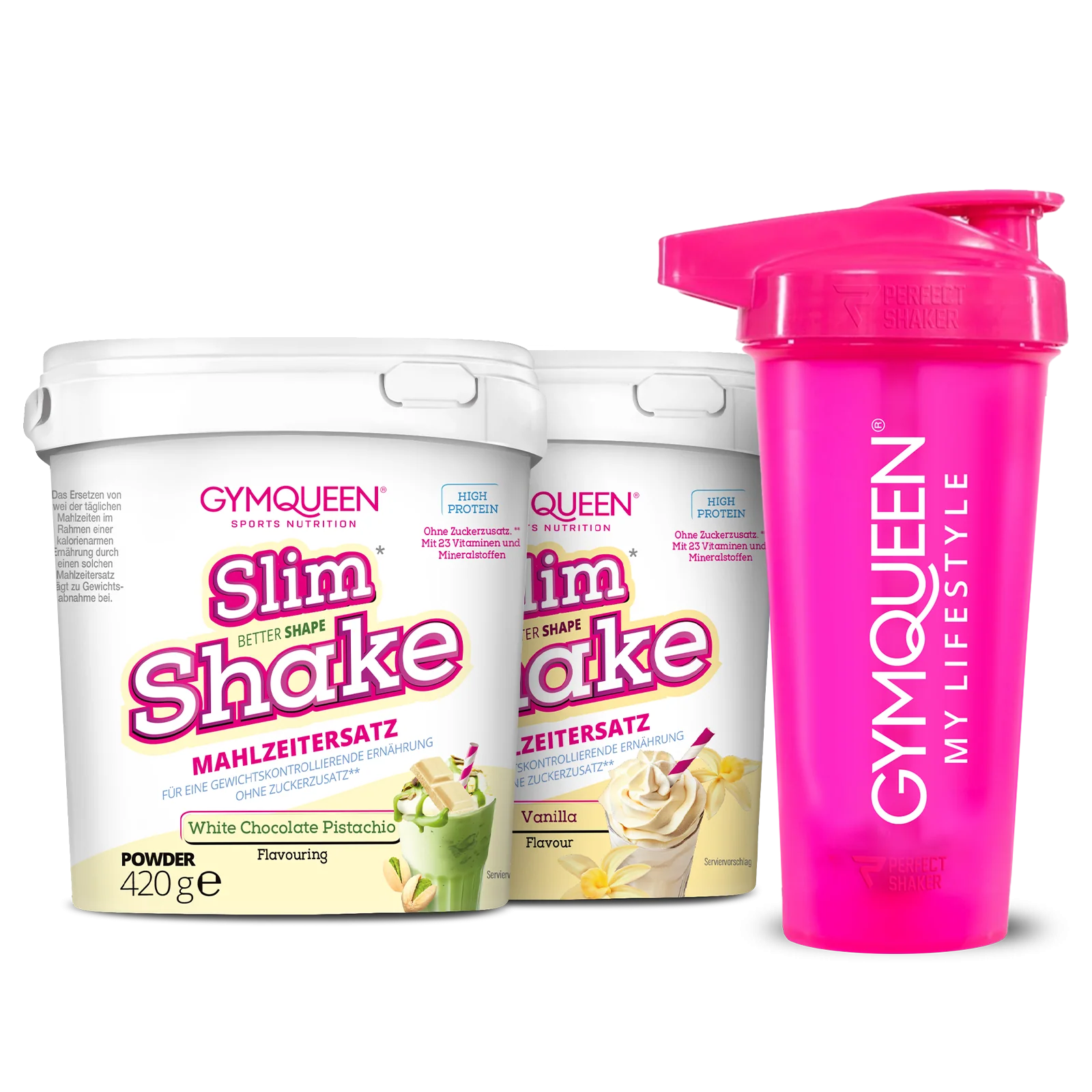 Slim Shake 2er Pack + Perfect Shaker