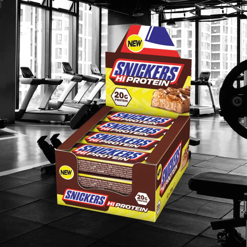 Snickers Hi-Protein Bar - 12x55g - Original - Image 2