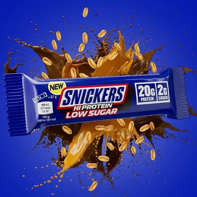 Snickers Low Sugar High Protein Bar (12x57g) - Image 13