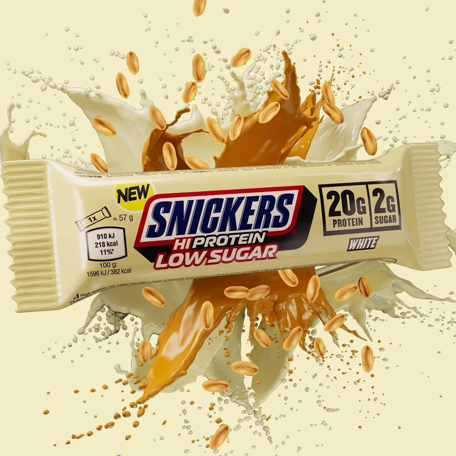 Snickers Low Sugar High Protein Bar (12x57g) - Image 7