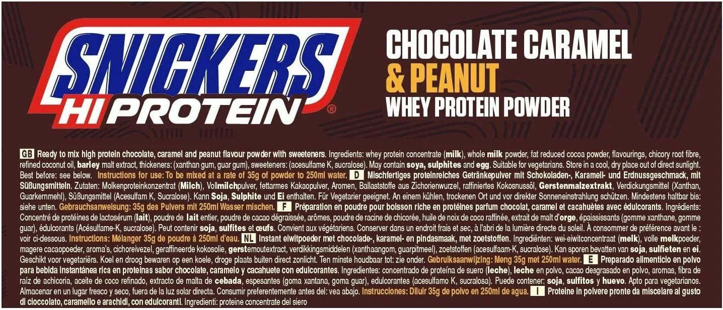 Snickers Protein Powder (455g) - Image 5