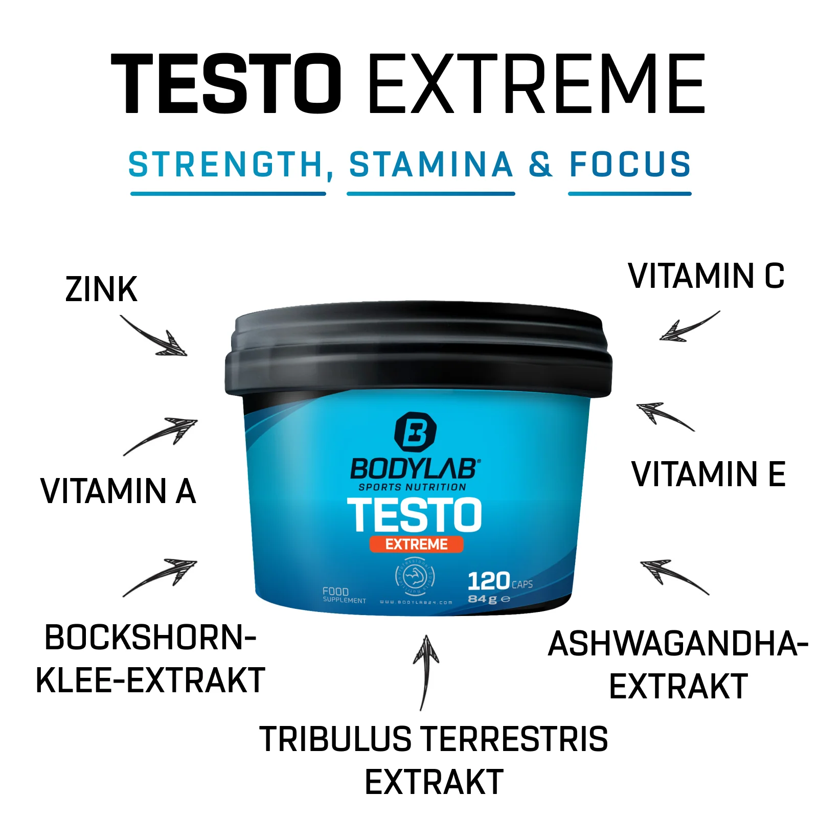 Testo Extreme (120 capsules) - Image 4