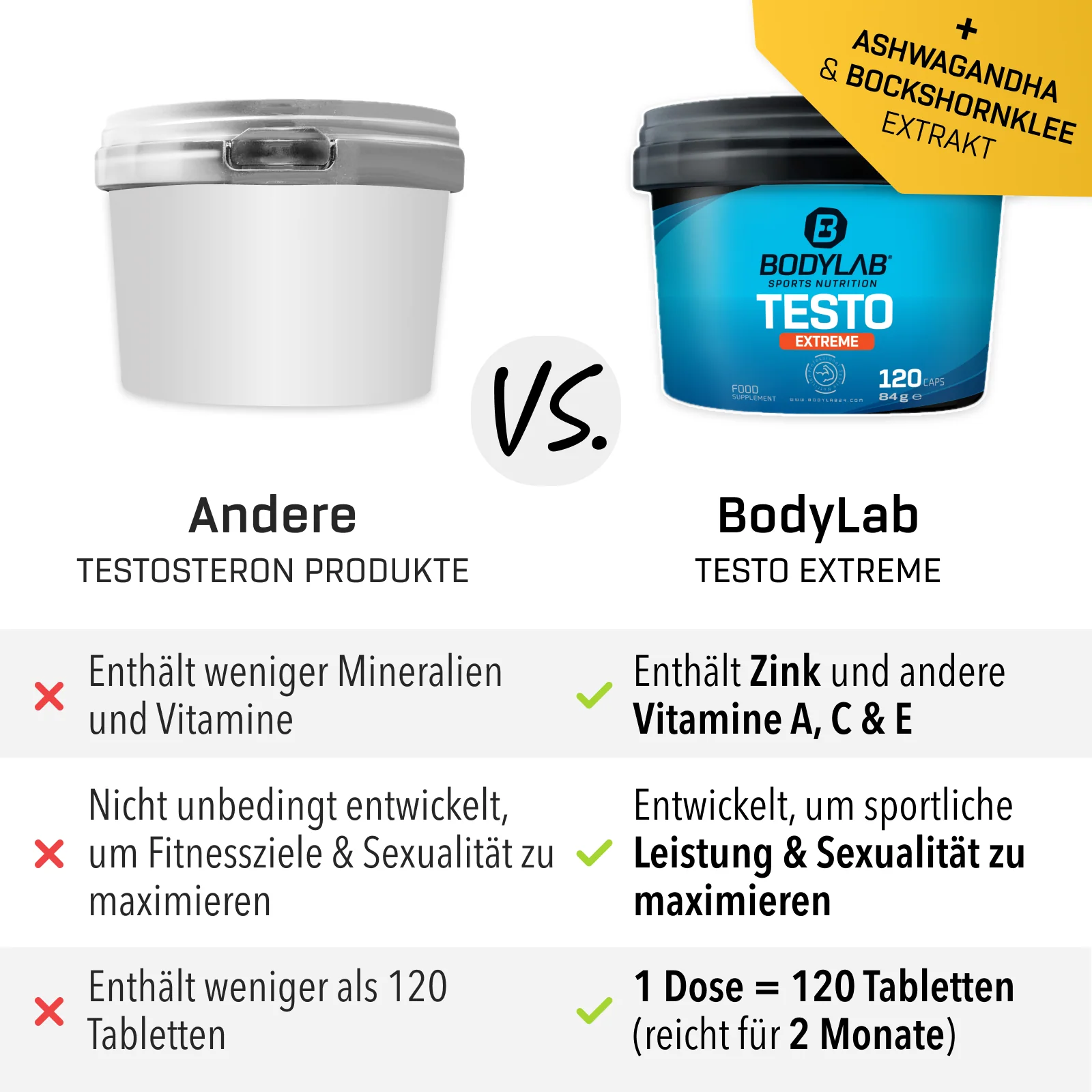 Testo Extreme (120 capsules) - Image 5