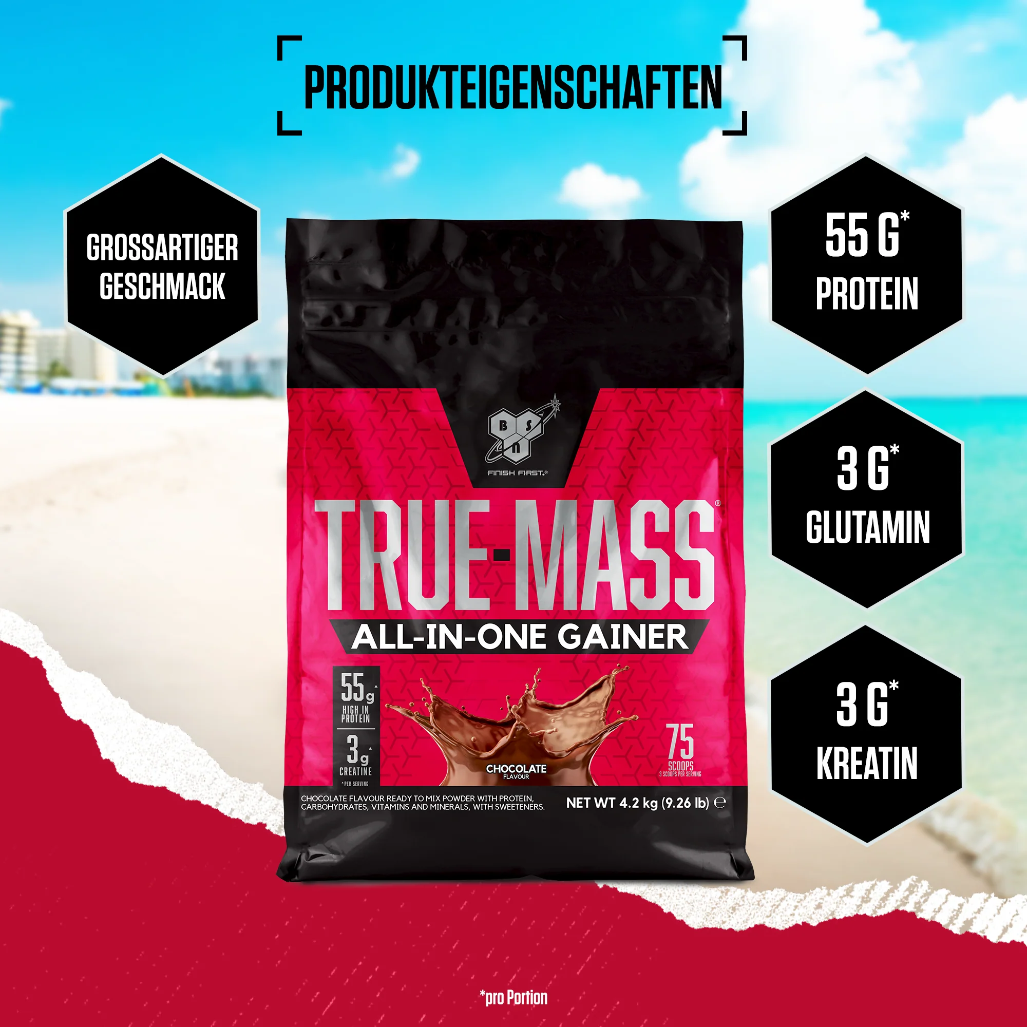 True Mass All In One Weight Gainer (4200g) - Image 5