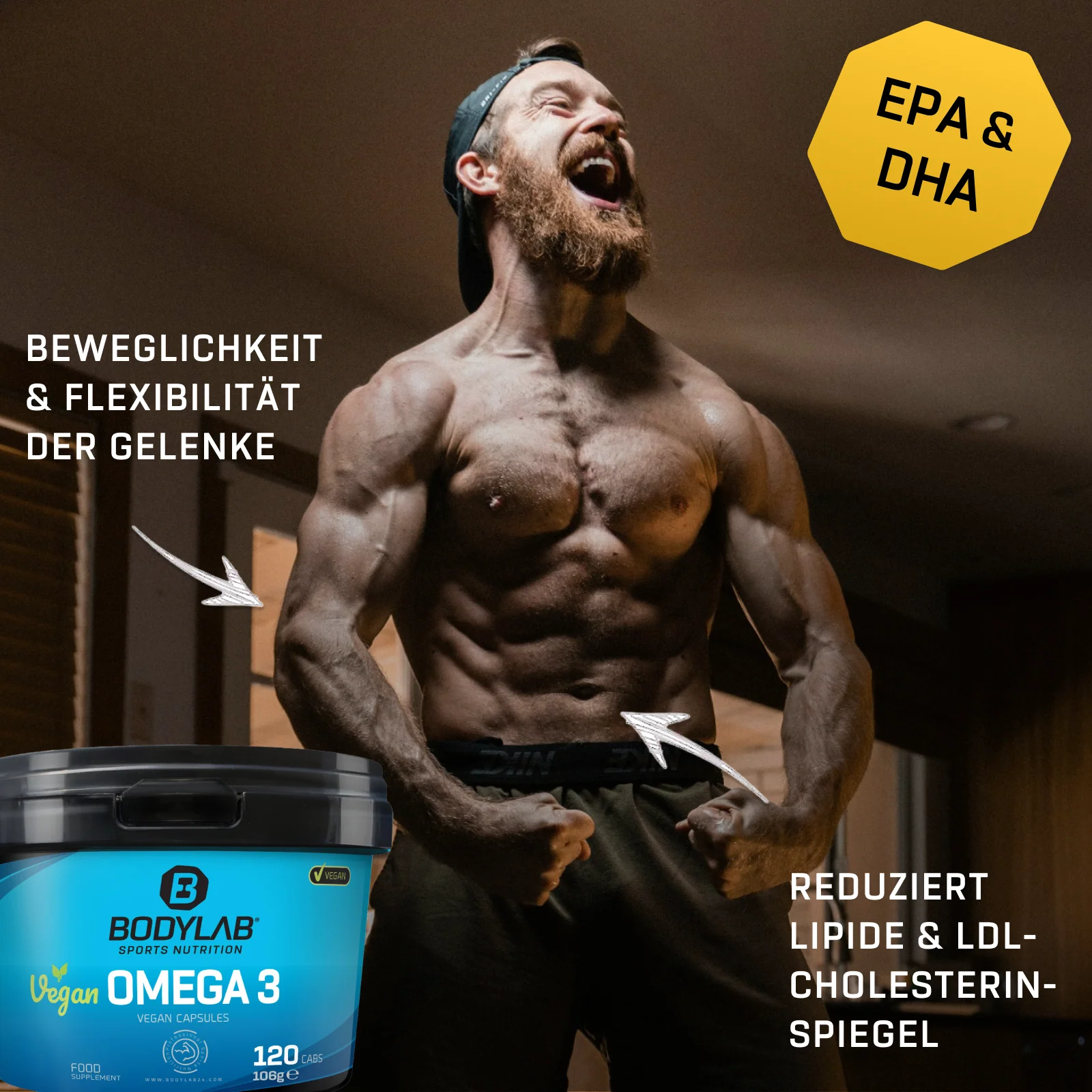 Vegan Omega 3 (120 capsules) - Image 5