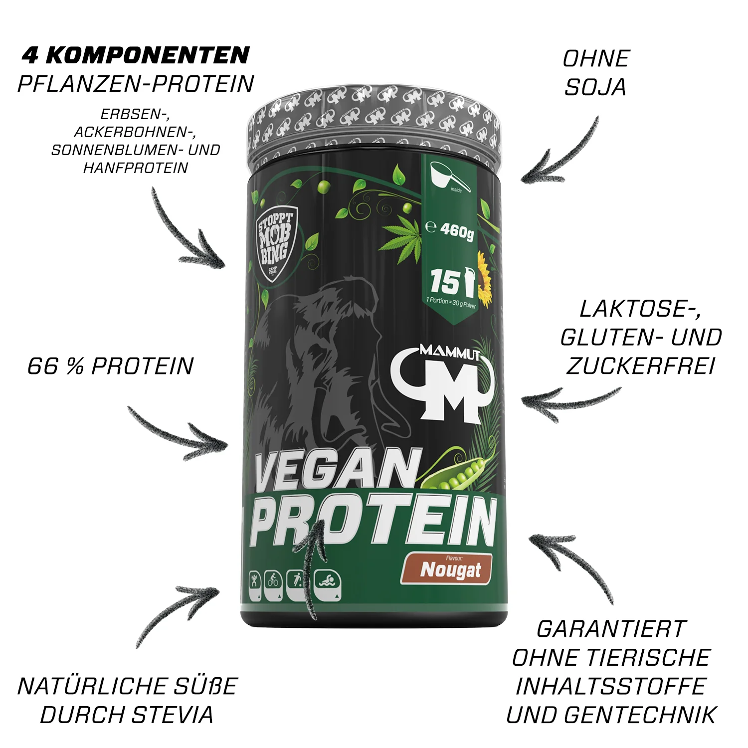 Vegan Protein (460g) - Image 11