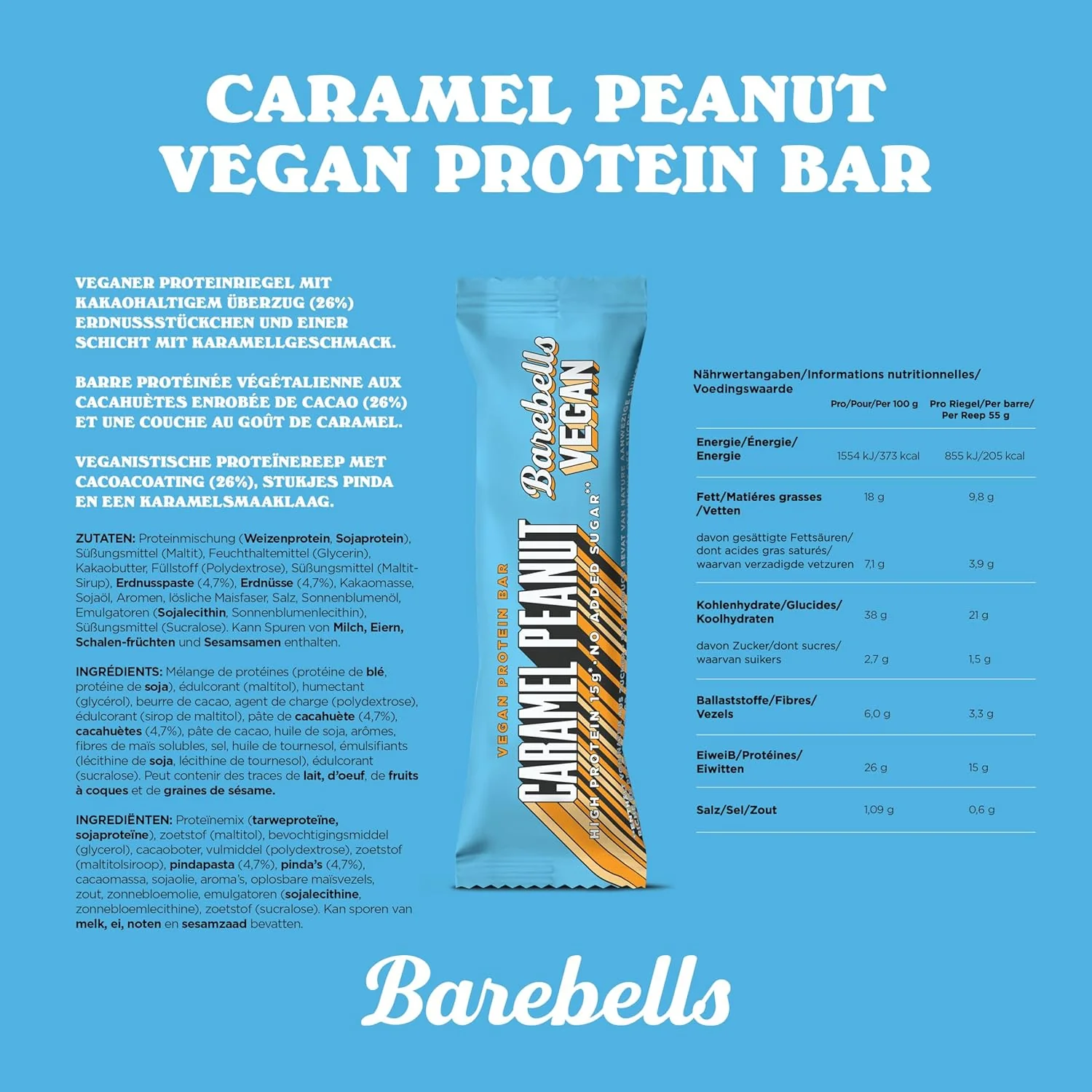 Vegan Protein Bar (12x55g) - Image 13