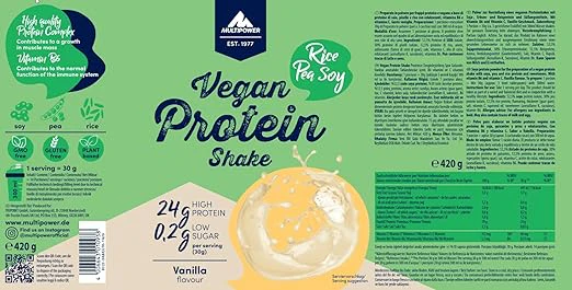 Vegan Protein Shake (420g) - Image 2