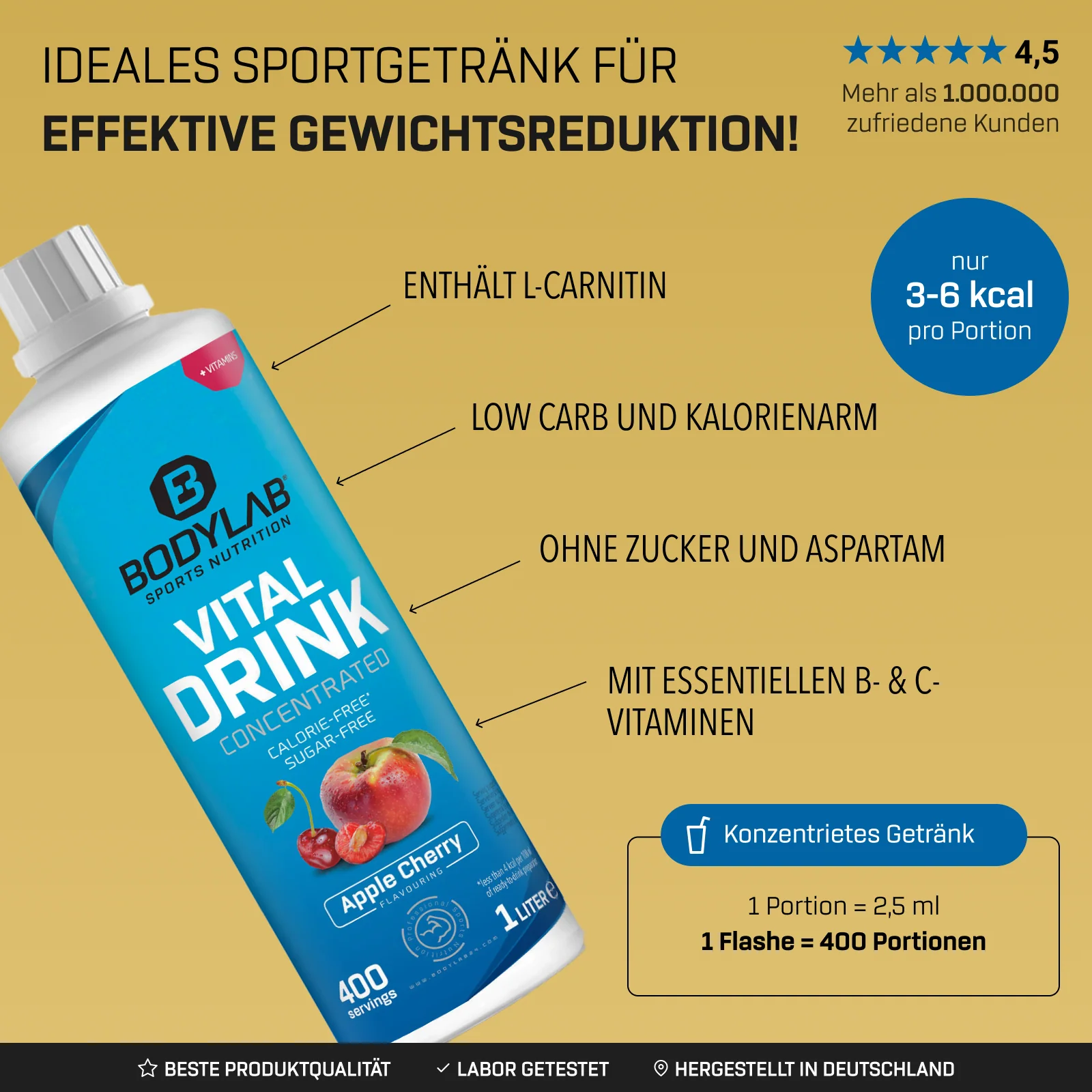 Vital Zero Drink (1000ml) - Image 11
