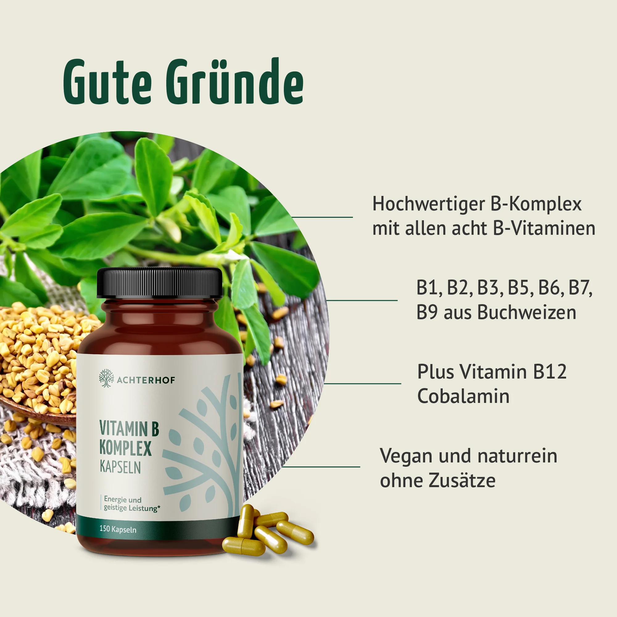 Vitamin B Komplex (150 Kapseln) - Image 2