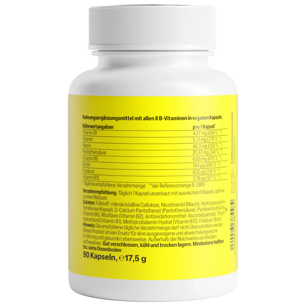Vitamine B Complex + Biotin Forte (90 capsules) - Image 2