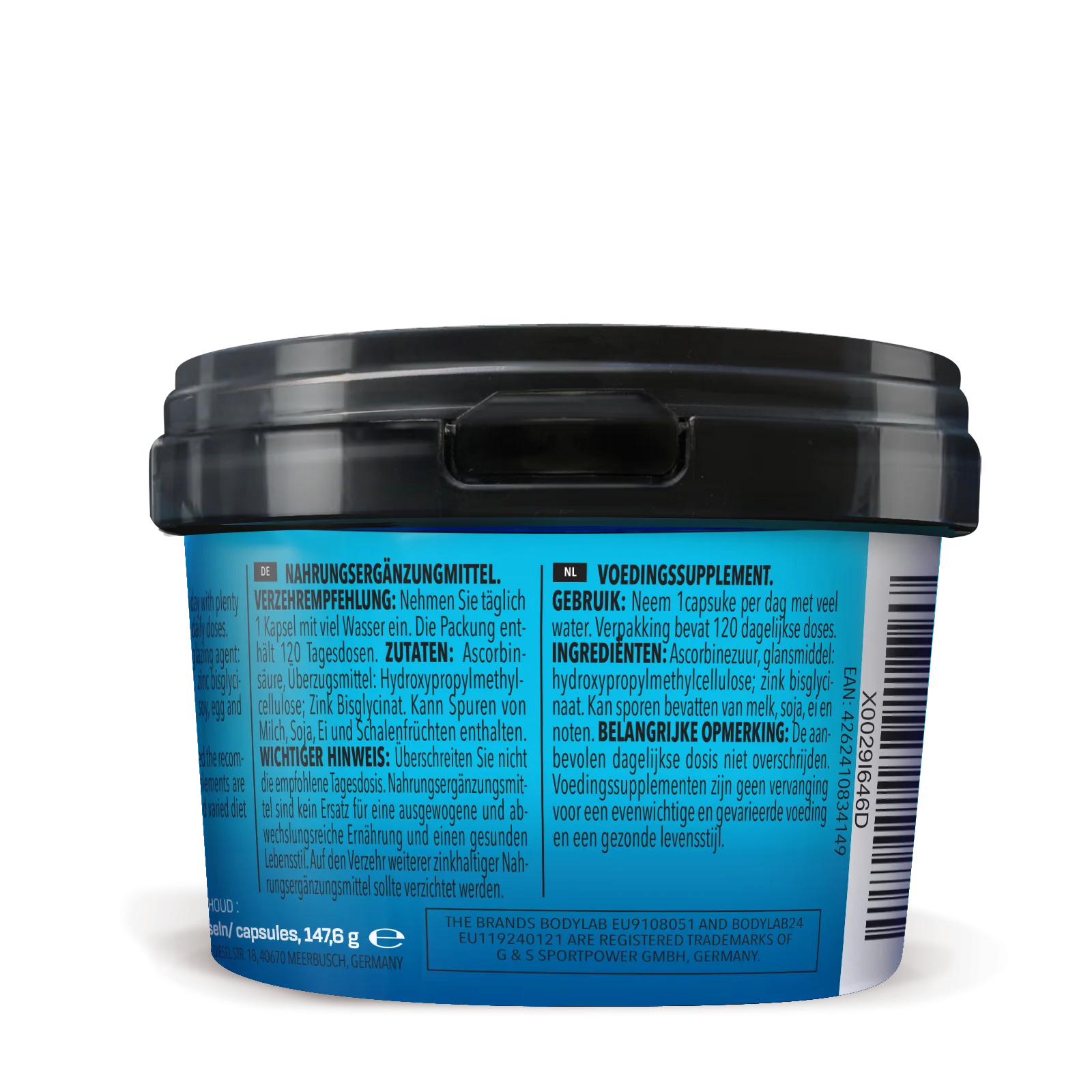 Vitamin C + Zinc (120 capsules) - Image 3