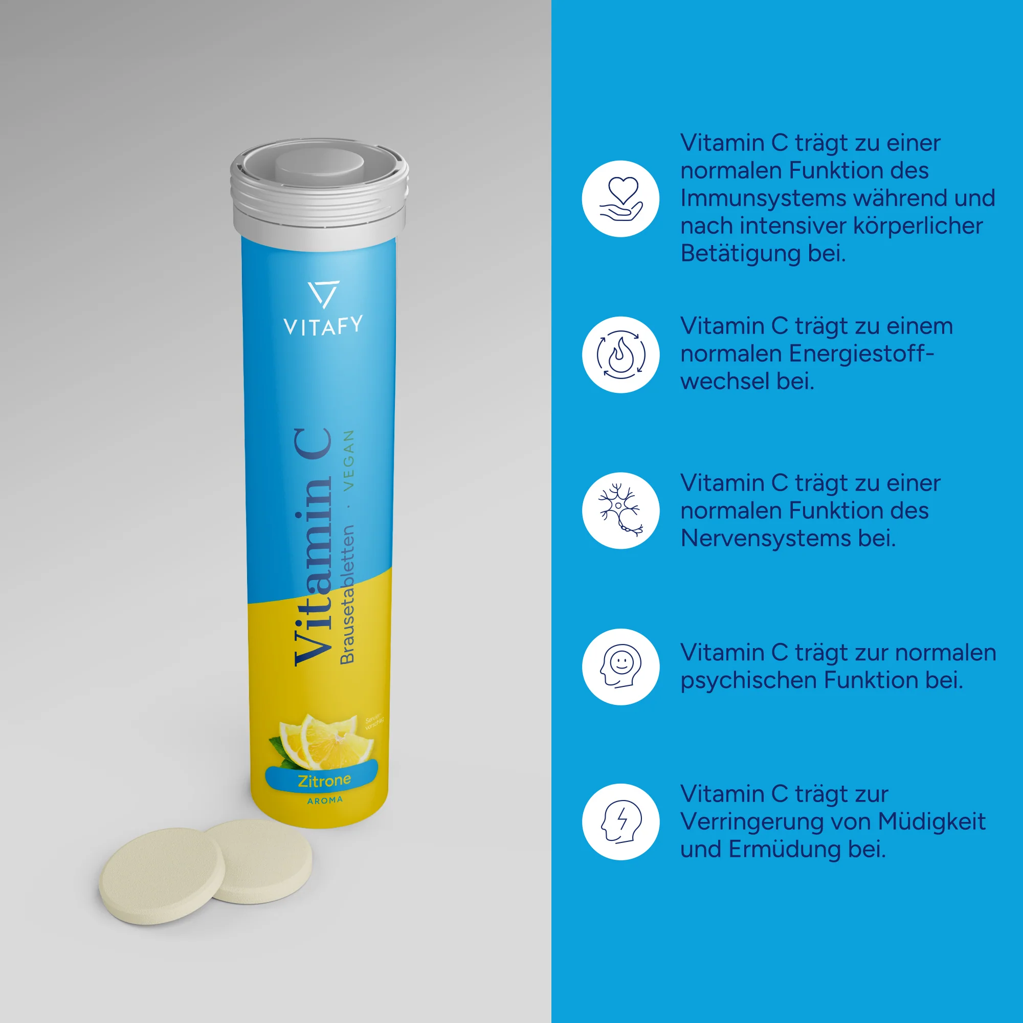 Vitamine C - Lemon (20 bruistabletten) - Image 3