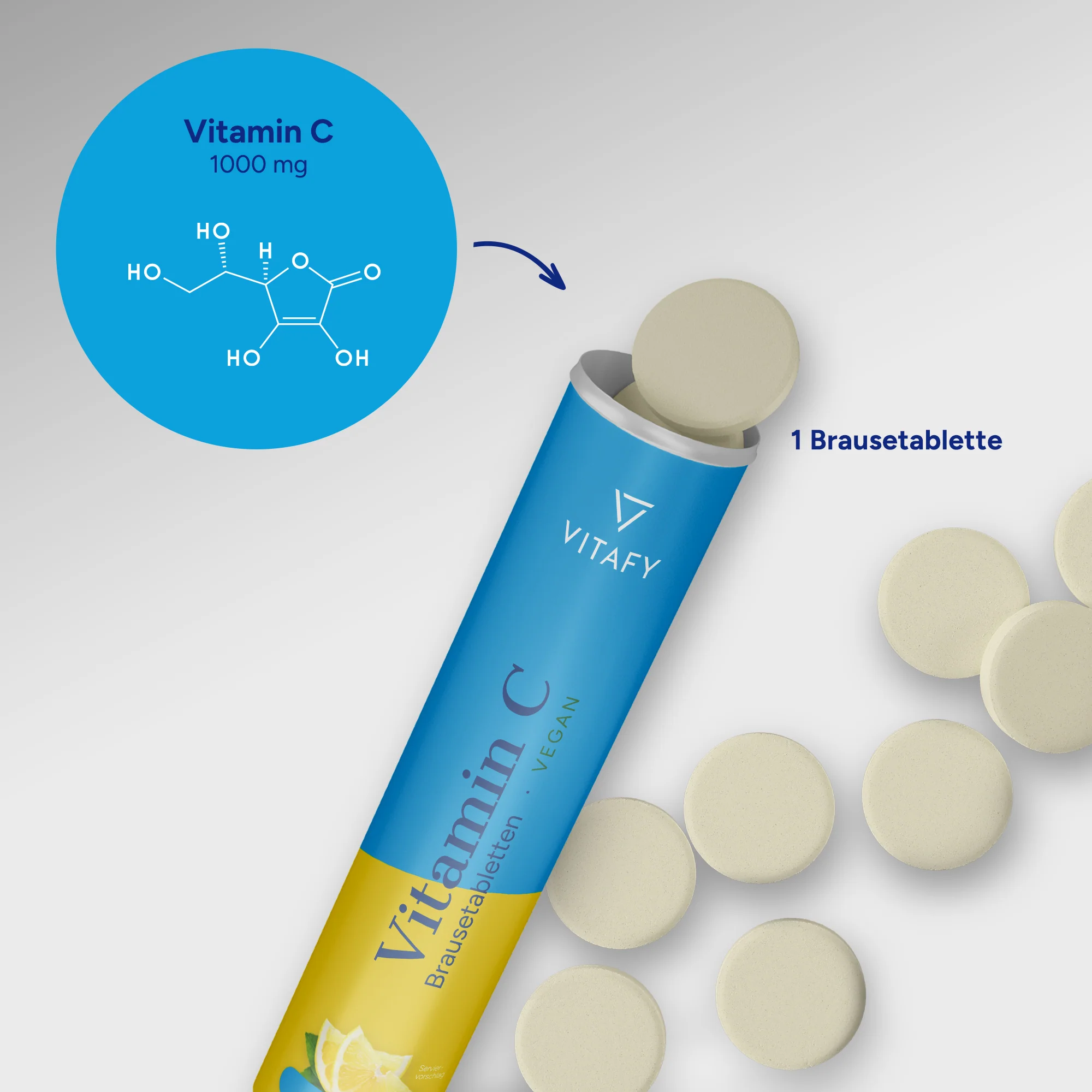 Vitamine C - Lemon (20 bruistabletten) - Image 4