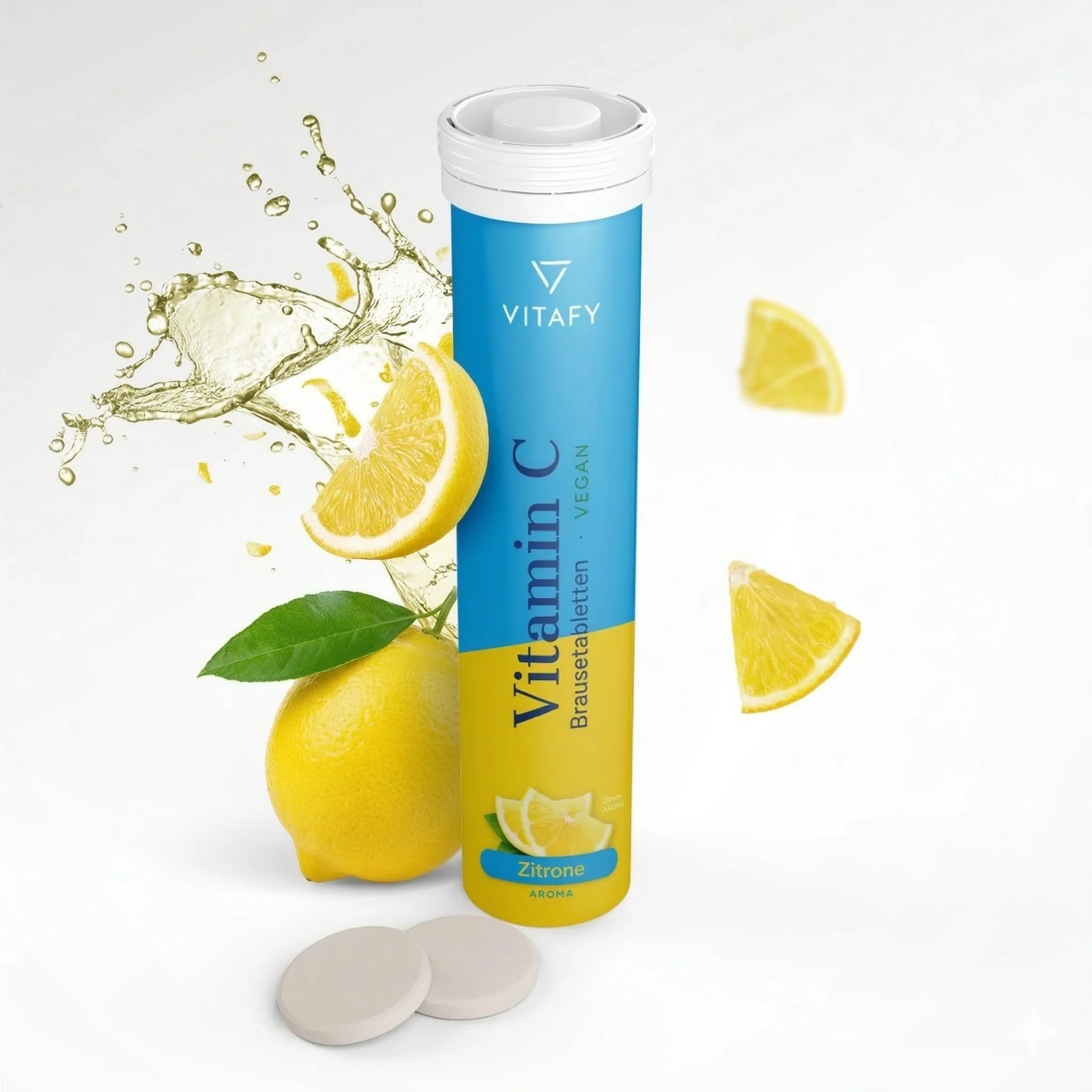 Vitamine C - Lemon (20 bruistabletten) - 6 Pack - Image 2