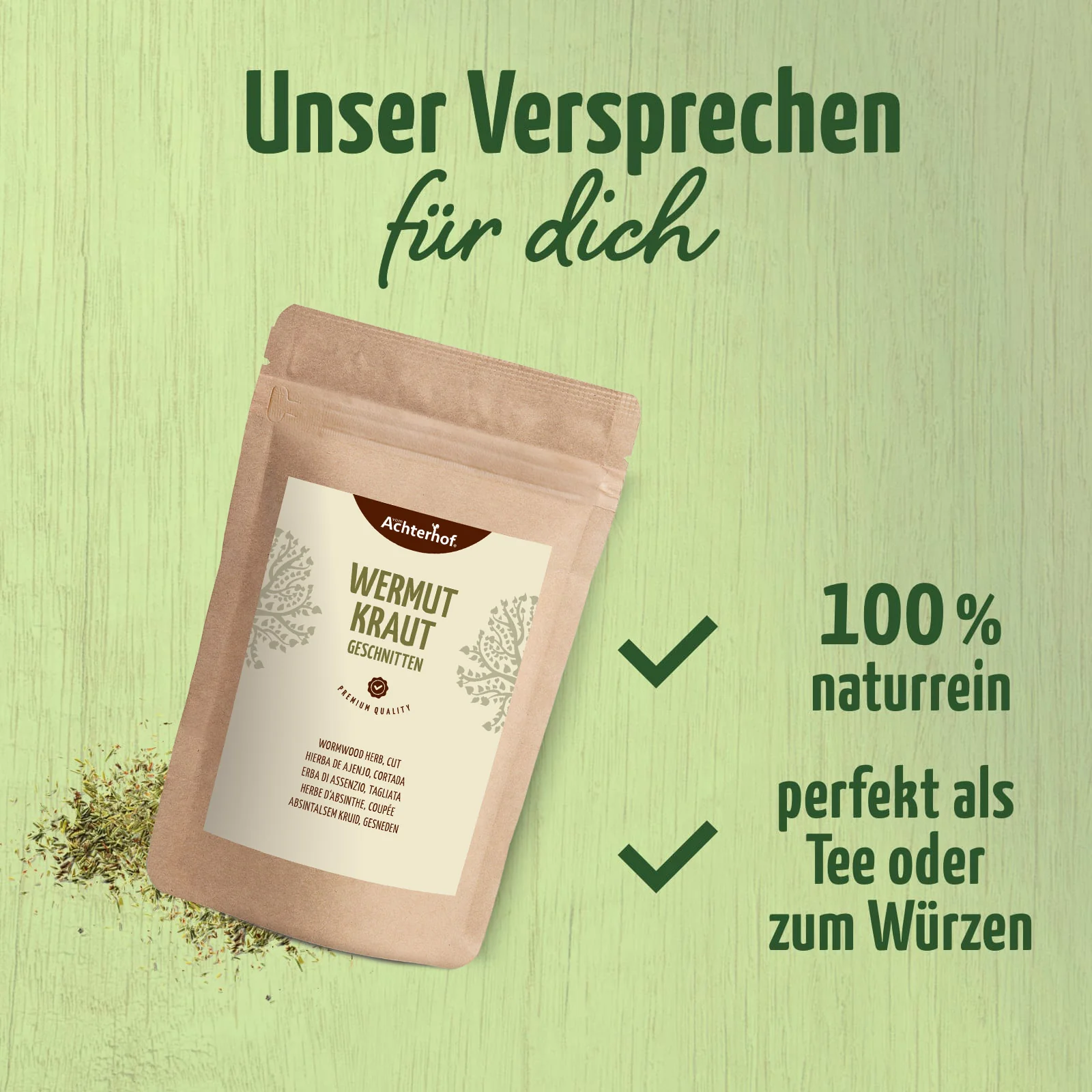 Wermutkraut geschnitten (500g) - Image 4
