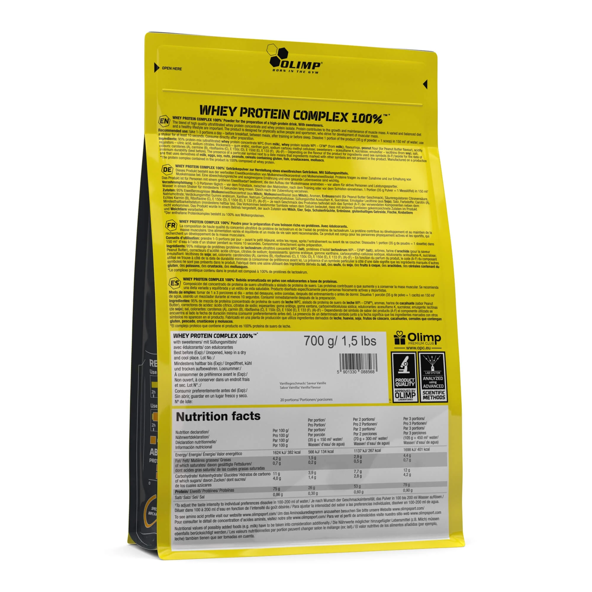 Whey Protein Complex 100% (700g) - Image 2