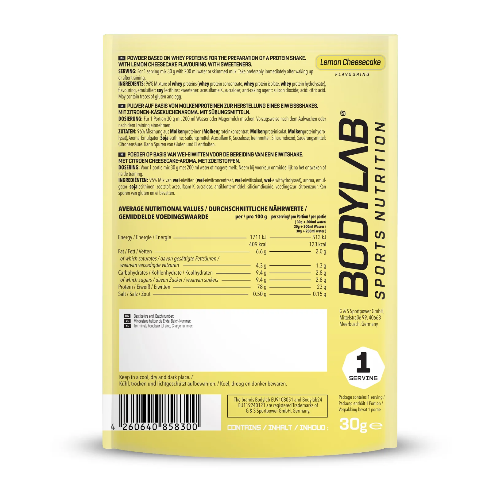 Whey Protein Proefpakket (8 Sachets elk 30g) - Image 28