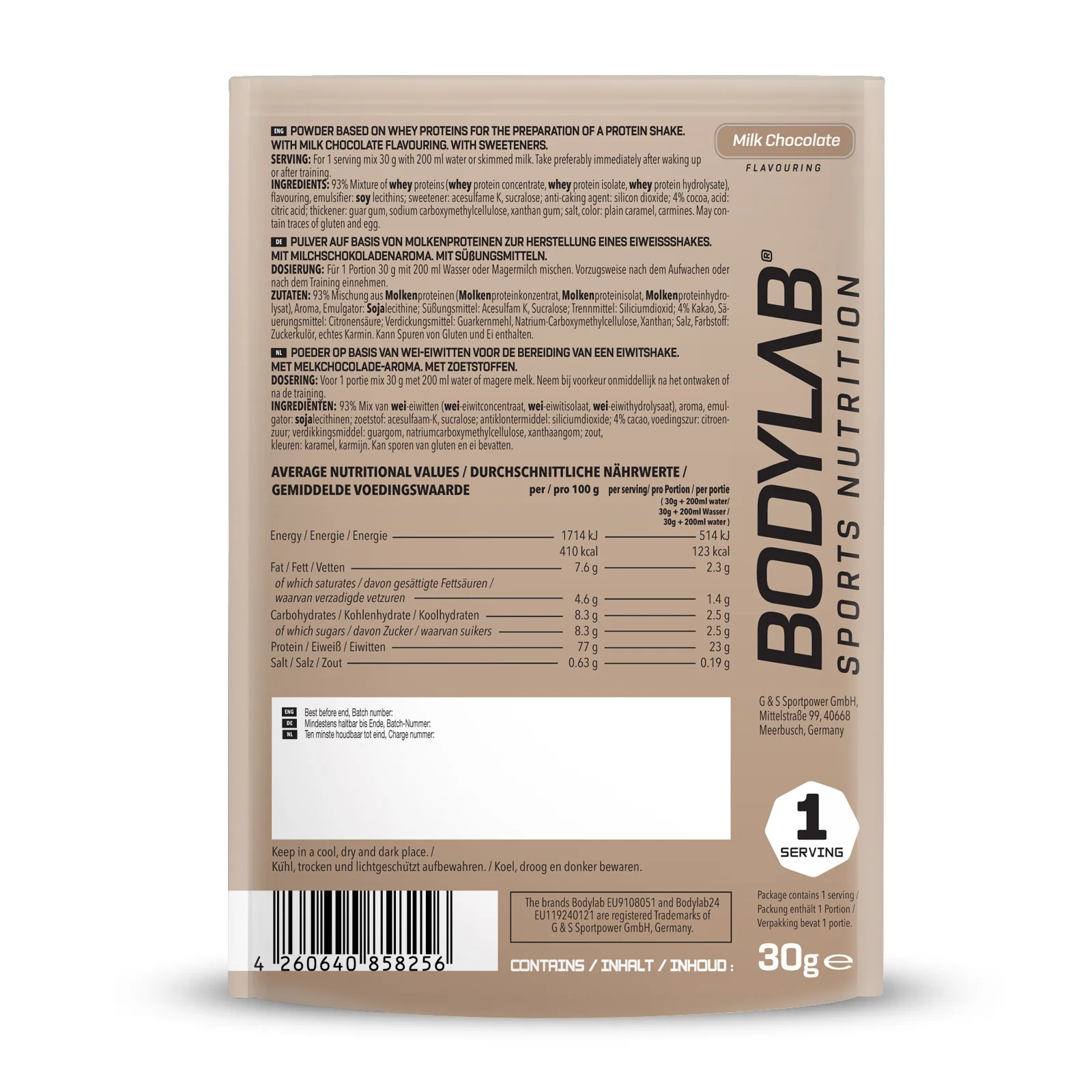 Whey Protein Proefpakket (8 Sachets elk 30g) - Image 30