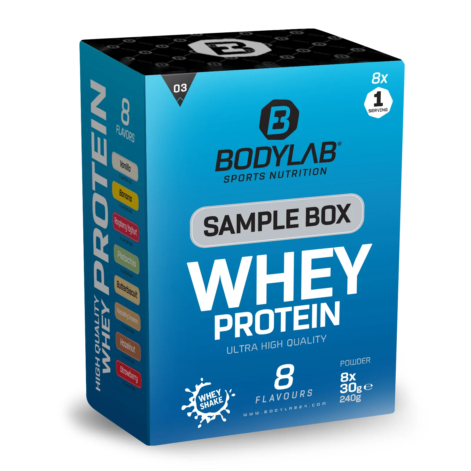Whey Protein Proefpakket (8 Sachets elk 30g) - Image 40