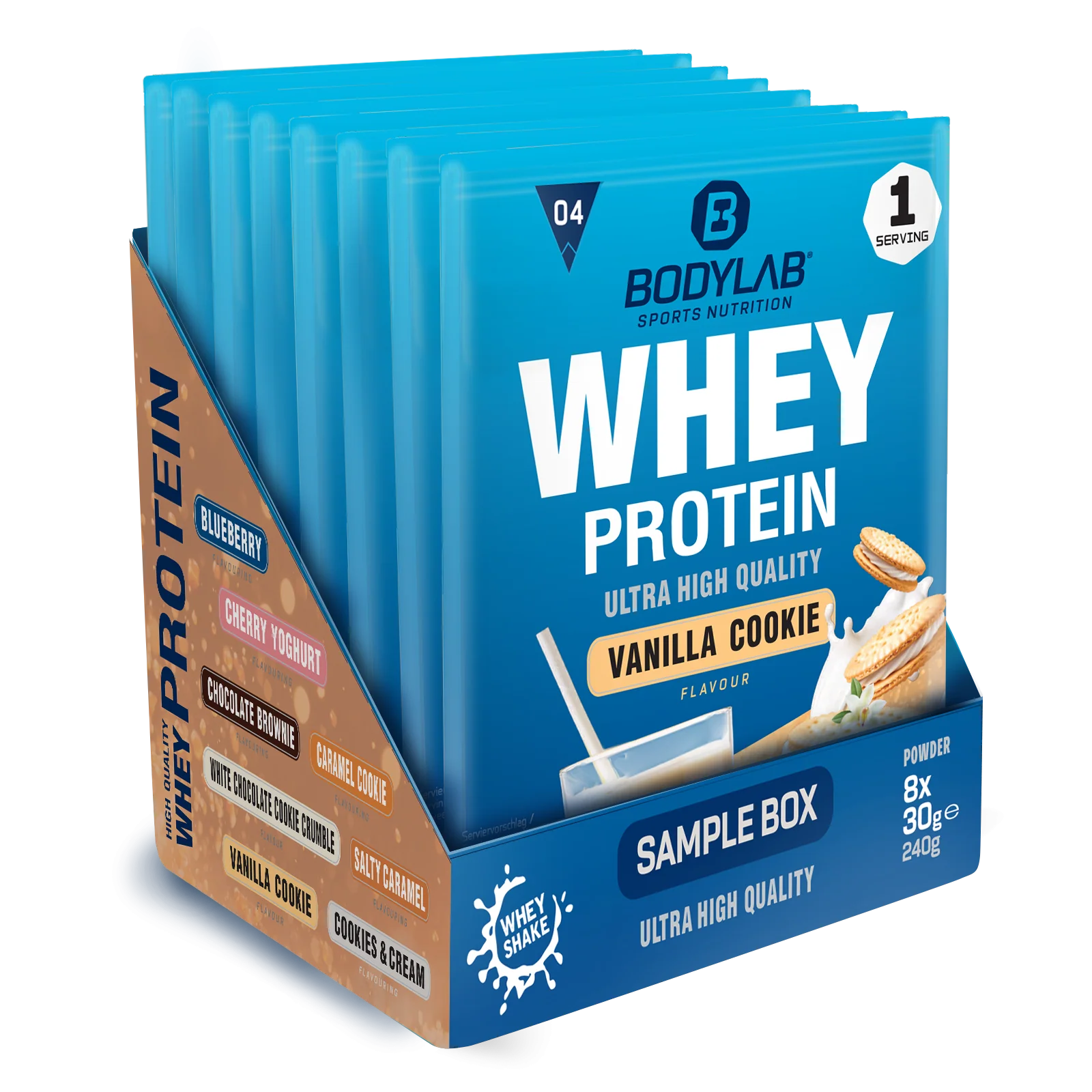 Whey Protein Proefpakket (8 Sachets elk 30g) - Image 57