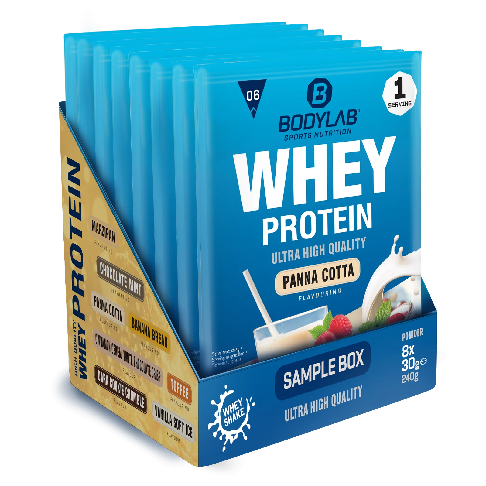 Whey Protein Proefpakket (8 Sachets elk 30g) - Image 61