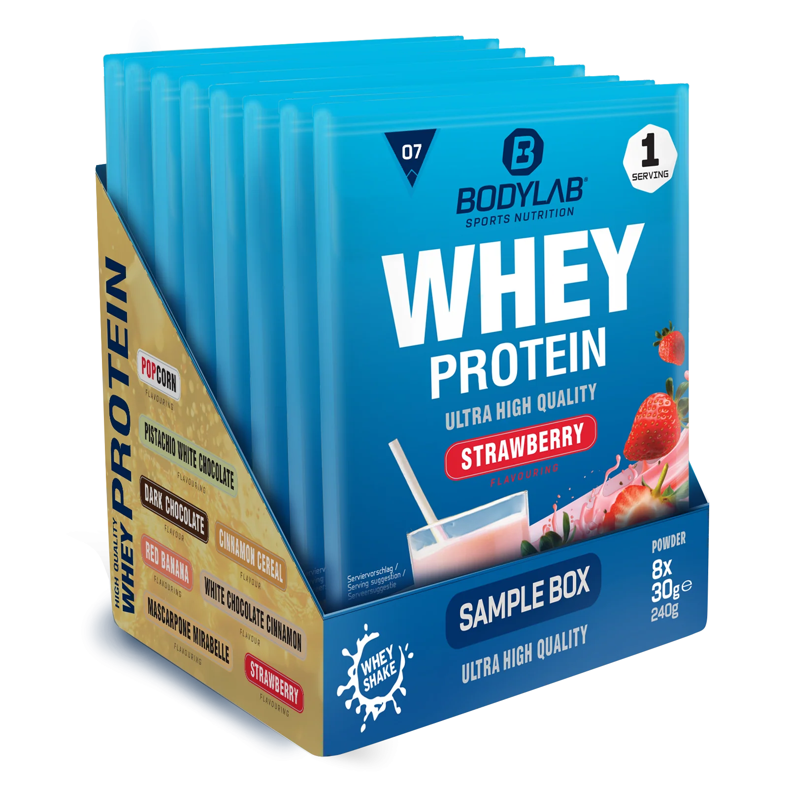 Whey Protein Proefpakket (8 Sachets elk 30g) - Image 63