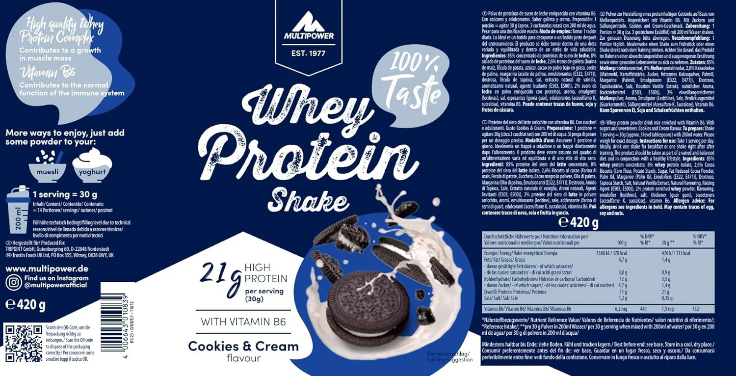 Whey Protein Shake (420g) - Image 10
