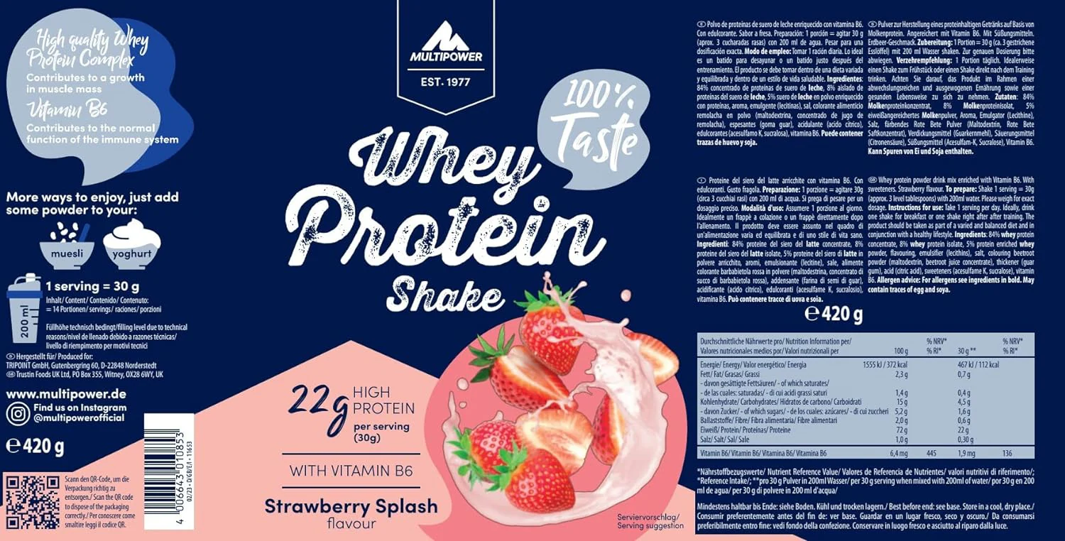 Whey Protein Shake (420g) - Image 14