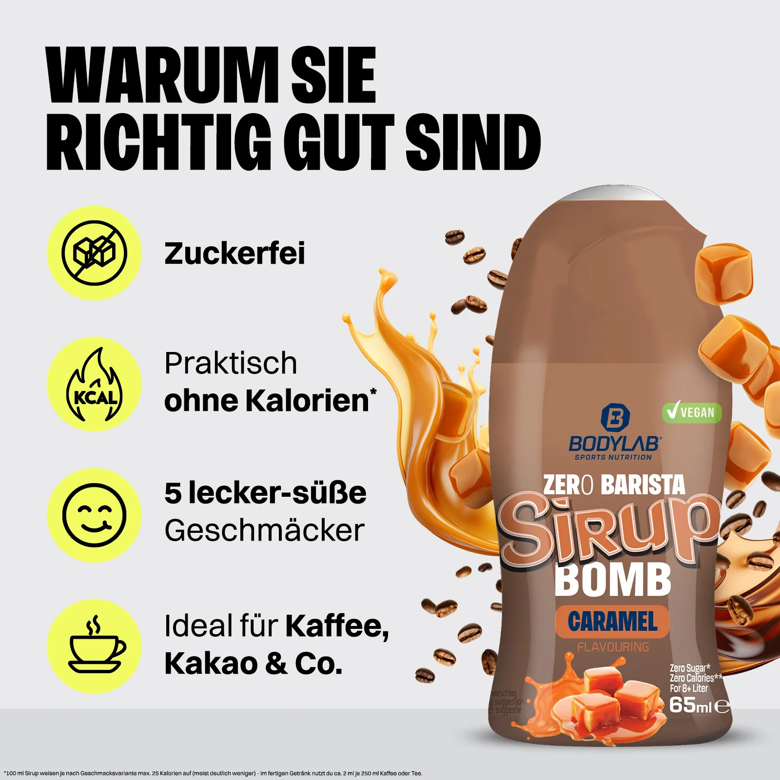 Zero Barista Sirup Bomb (65ml) - Image 22