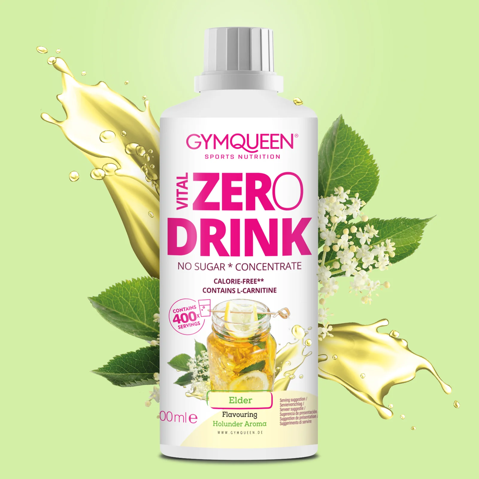 GYMQUEEN Zero Drink (1000ml) - Image 12